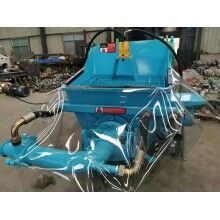 GYP-90Ⅱ液壓泵送濕噴機(jī)相比第一代泵送壓力高，輸送距離遠(yuǎn)