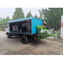  車載式雙噴頭濕噴機(jī)，車載式濕噴臺(tái)車，雙噴頭混凝土濕噴臺(tái)車