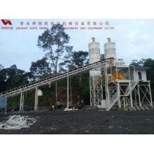 混凝土攪拌站HZS90攪拌臂布置合理，攪拌性能強