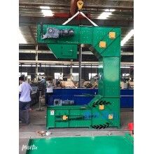 耐高溫1000°Z型提升機，全封閉，無揚塵，可實現(xiàn)多點進料