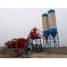 小型節(jié)能型hzs25攪拌站，操作方便